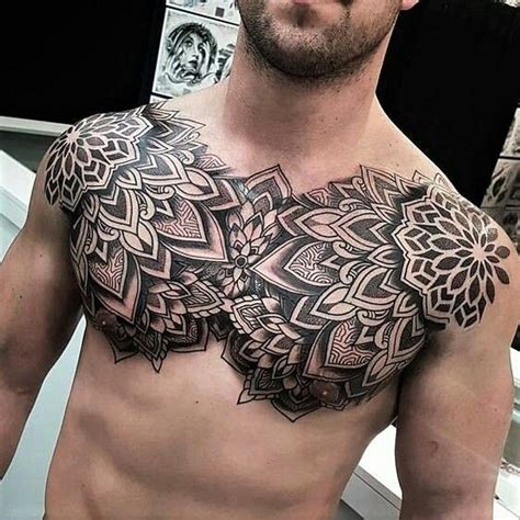 ideas tatuajes pecho hombre